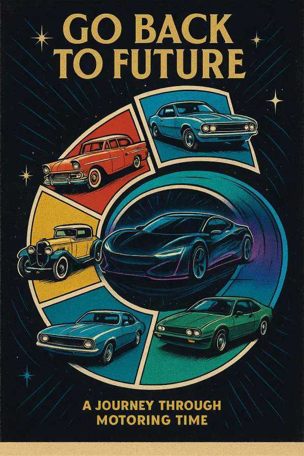 Vintage Car Poster